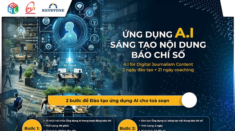 Đào Tạo AI sáng tạo nội dung báo chí số
